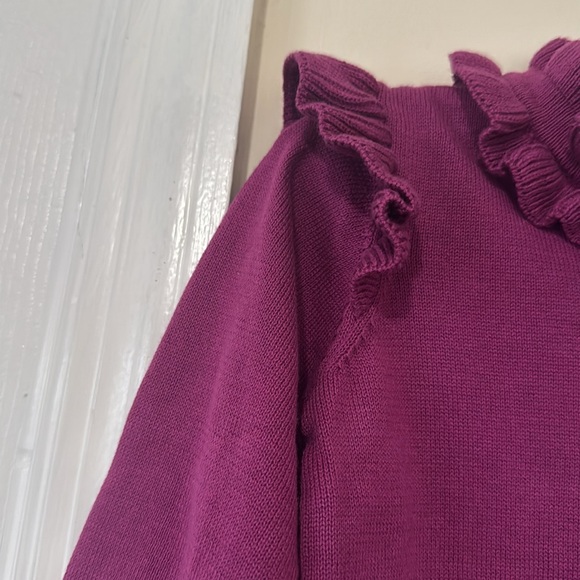 Janie and Jack ruffle sweater - Picture 4 of 8